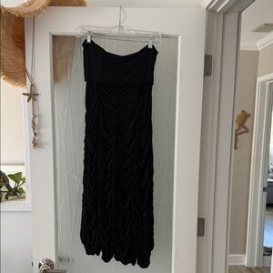 Sky Beautiful Black Maxi Skirt or Dress
